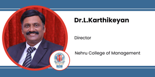 Nehru College of Management, Director: Dr.L.Karthikeyan Interview